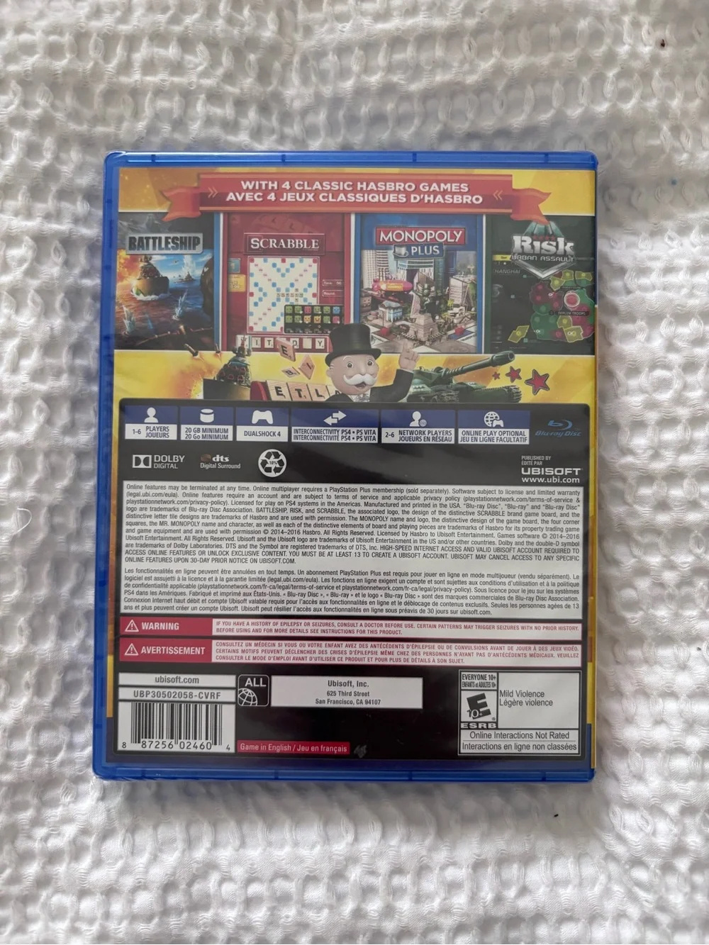 New - unopened Hasbro Family Fun Pack Conquest Edition (PS4)